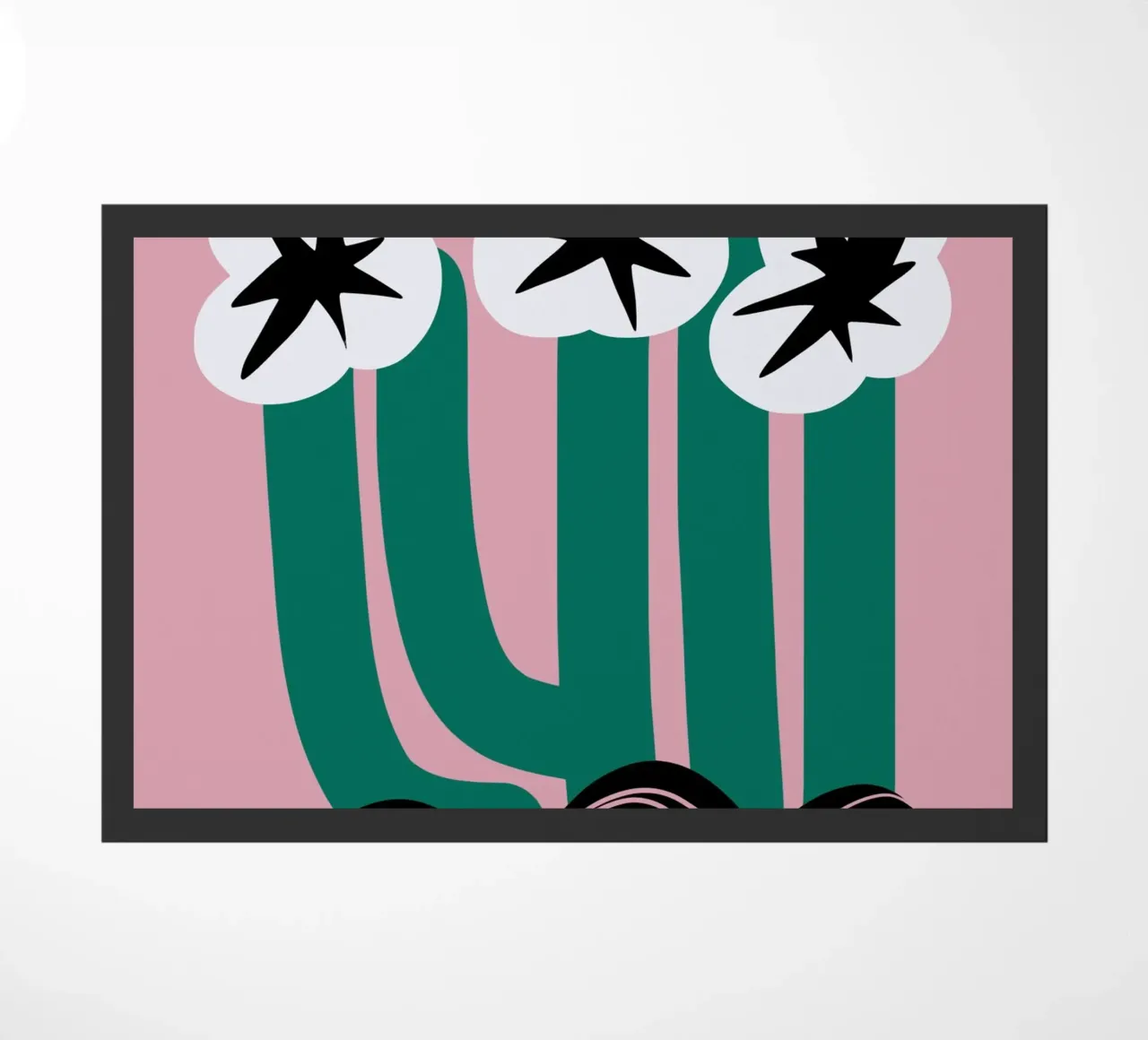 Estroso fiore di cactus zerbino da Little Dean