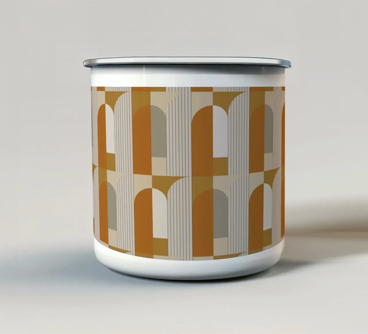 Archi moderni in terracotta tazza in smalto da KHouse Studio