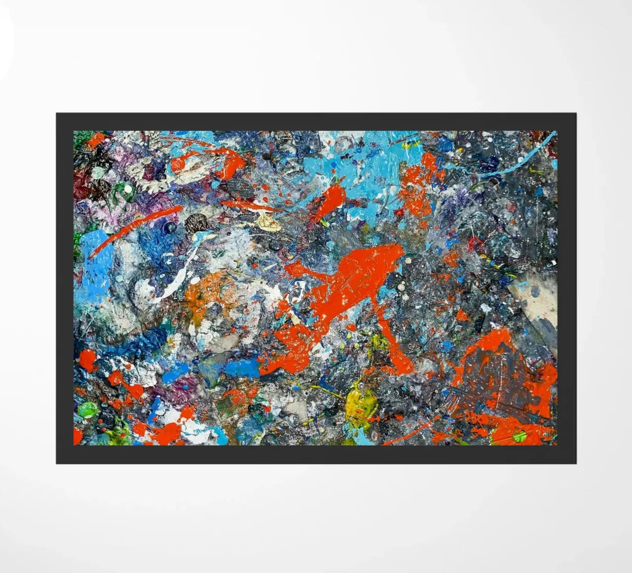 gradient random color doormat by feny