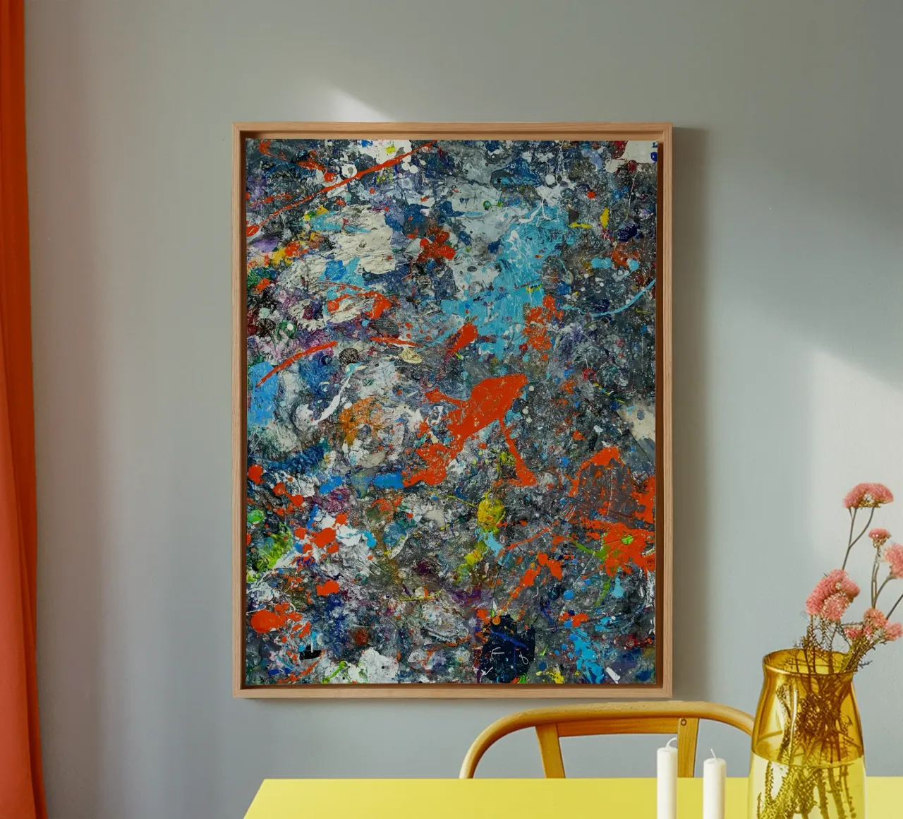 gradient random color canvas by feny