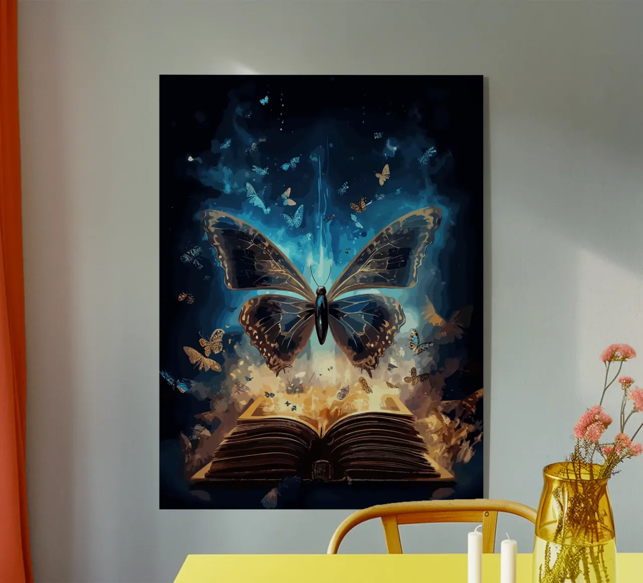 Libri Farfalla Magica plexiglass da Noah Bouchard