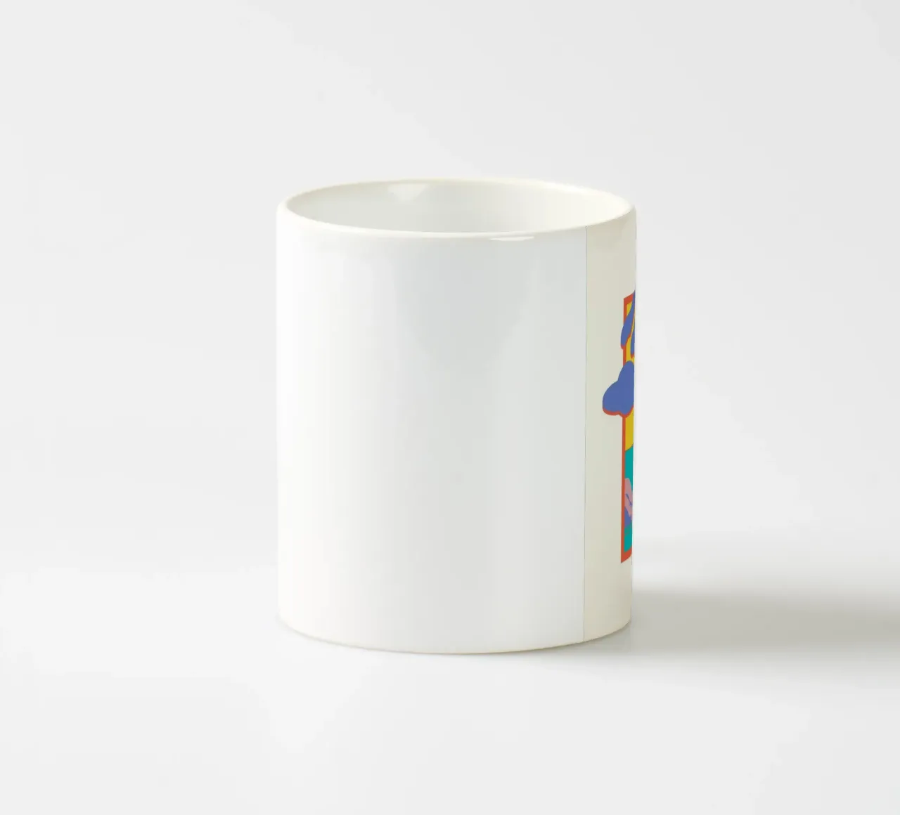 nature window in paint tazza in ceramica da feny