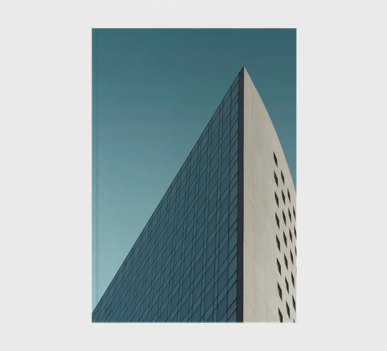 curve architecture in sky notebook by feny