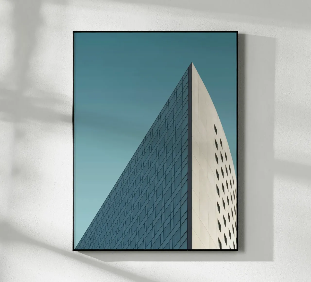 curve architecture in sky plexiglass da feny