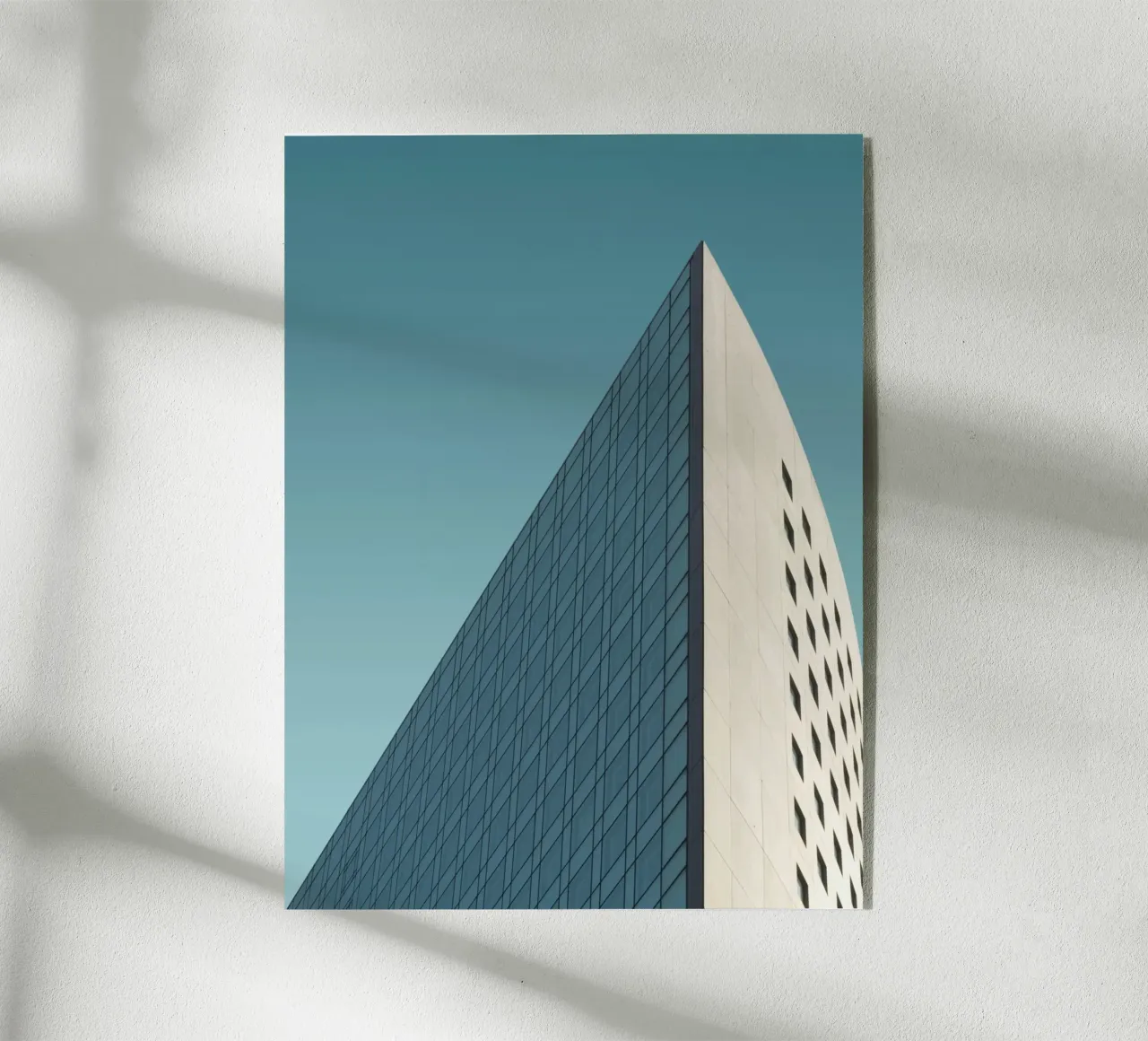 curve architecture in sky plexiglass da feny