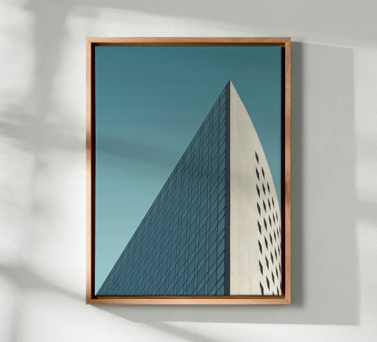 curve architecture in sky canvas van feny