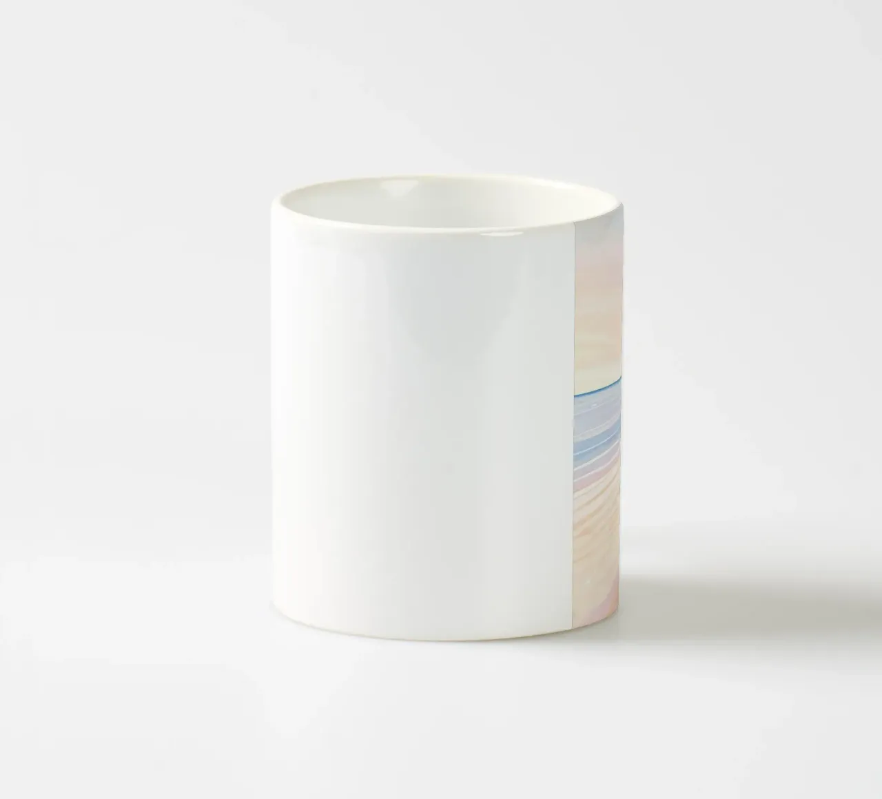 curve line beach and starsea tazza in ceramica da feny