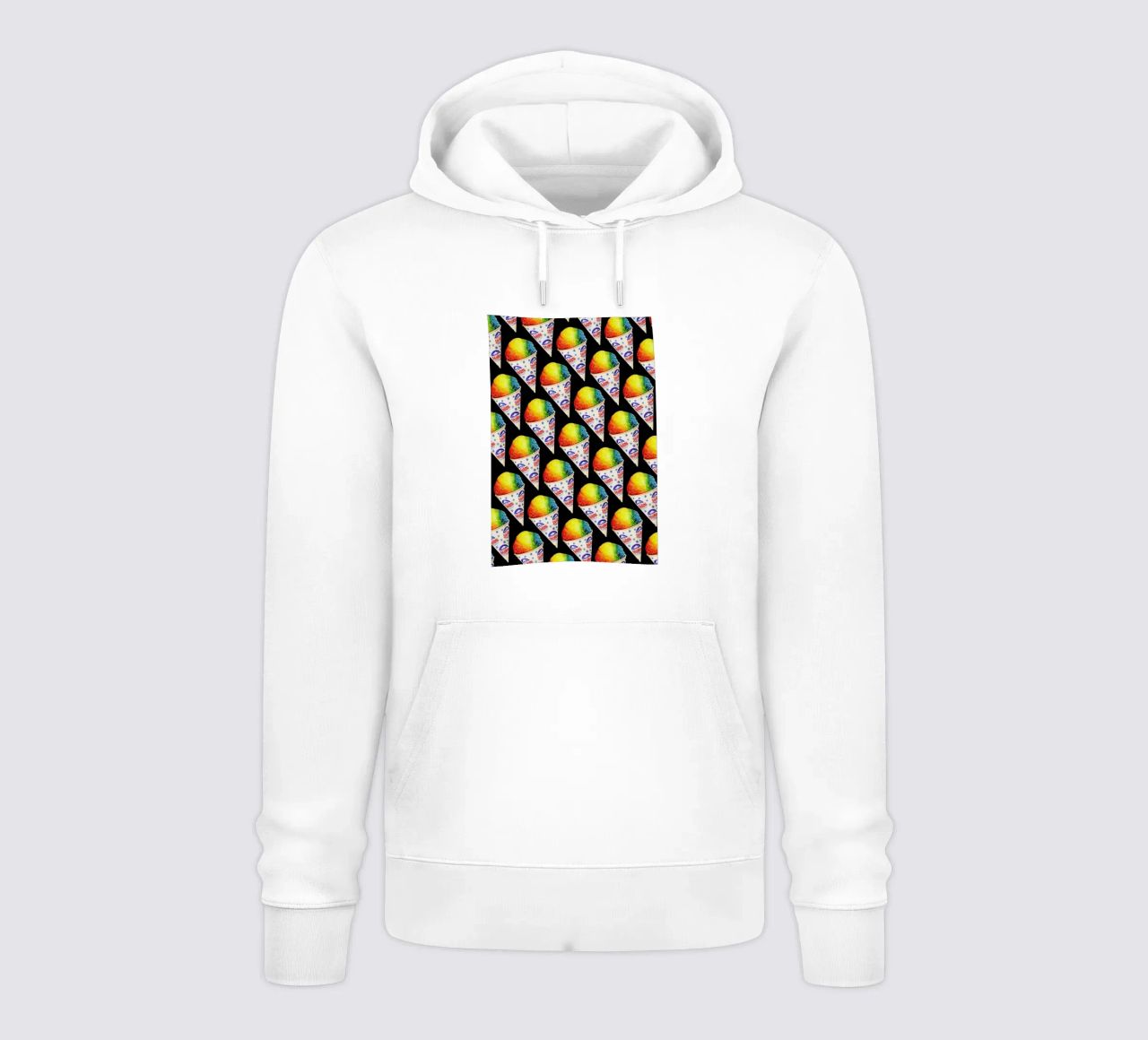 Snow Cone Pattern felpa con cappuccio da Kelly Gilleran