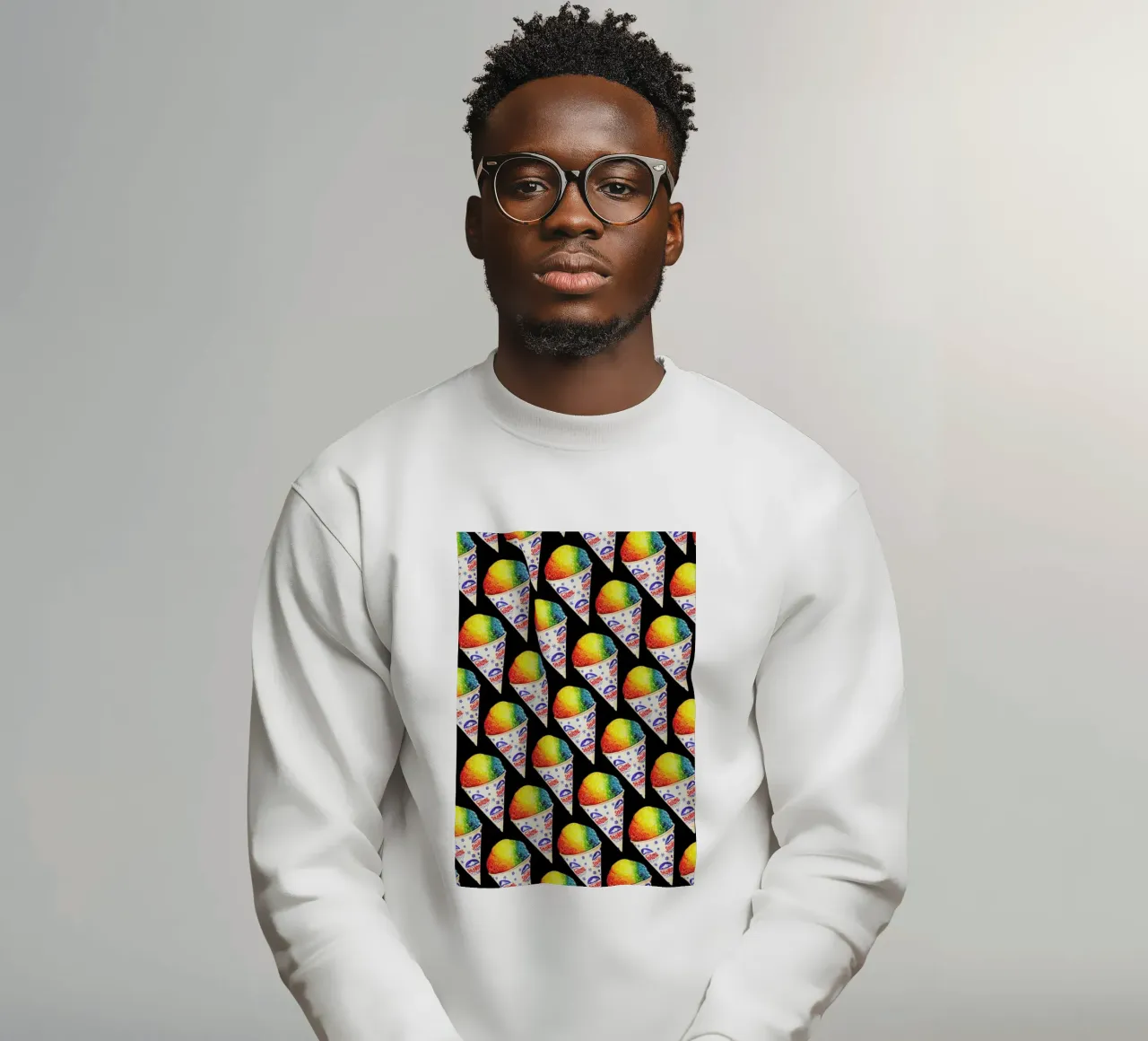 Snow Cone Pattern felpa da Kelly Gilleran
