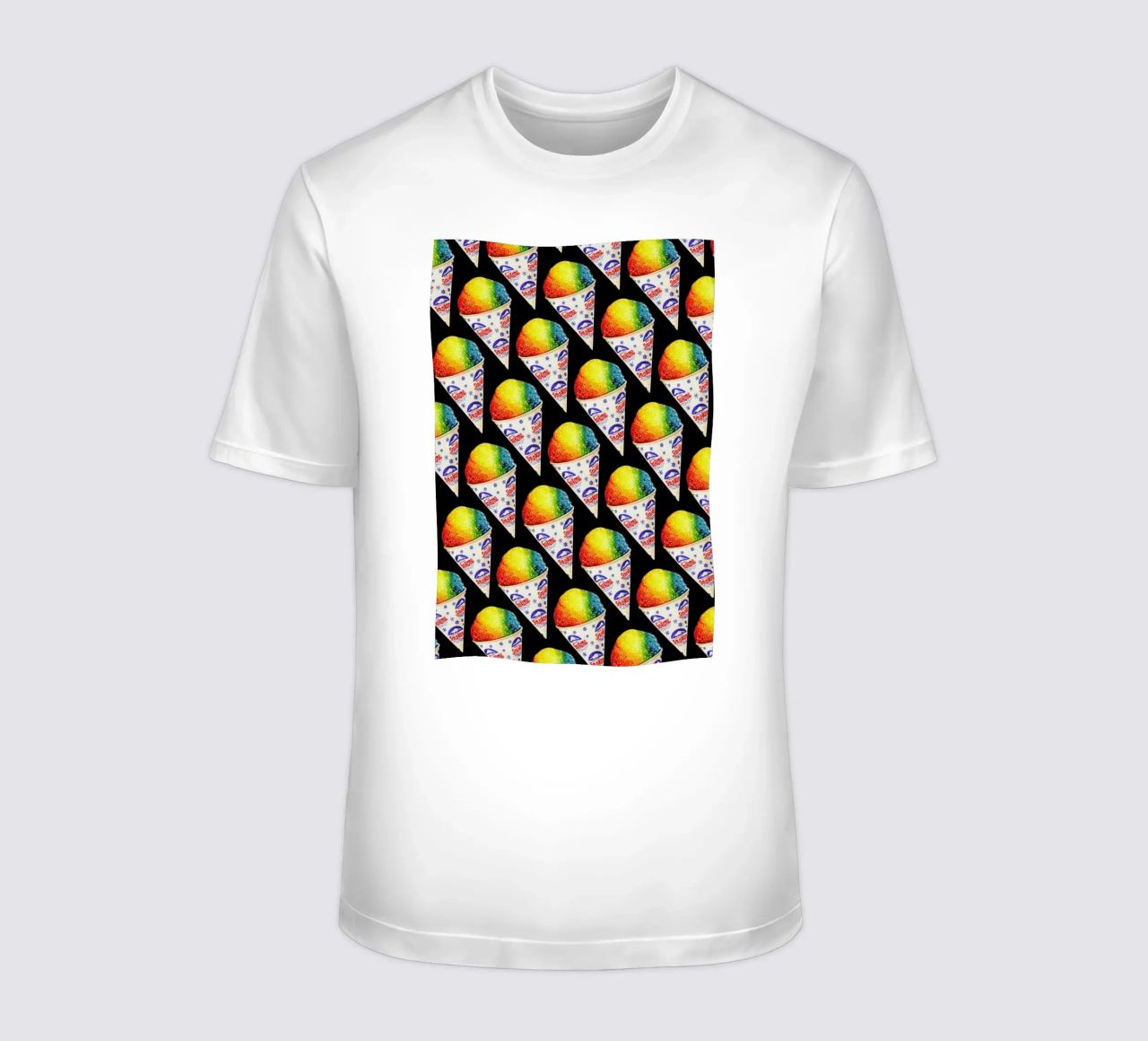 Snow Cone Pattern t-shirt da Kelly Gilleran
