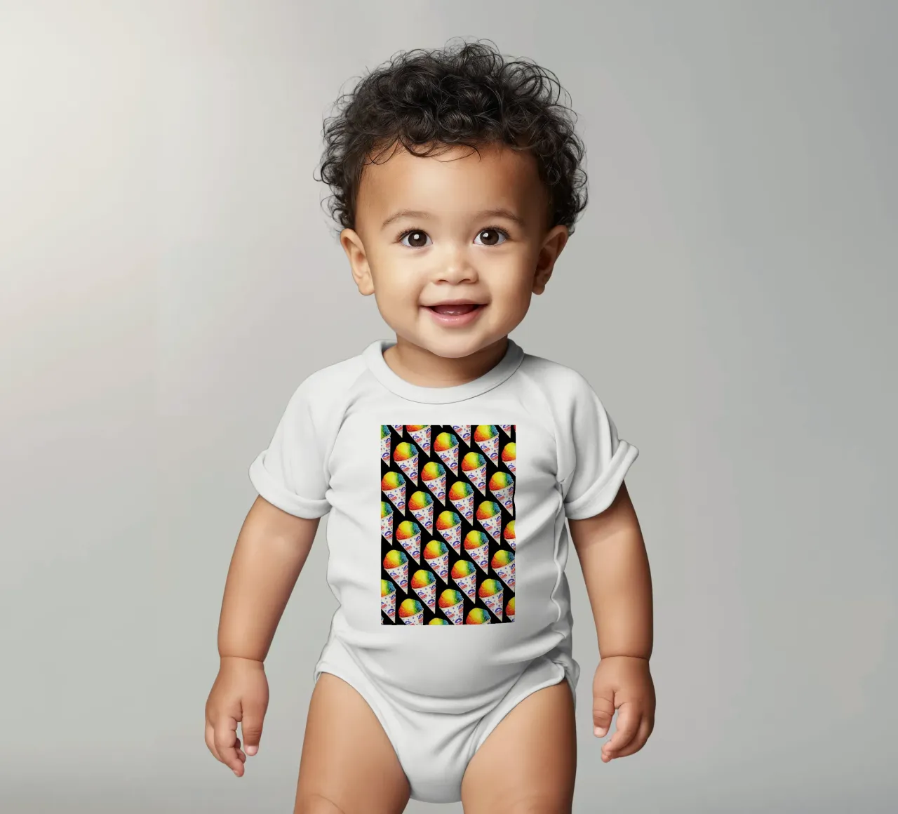 Snow Cone Pattern body bébé de Kelly Gilleran