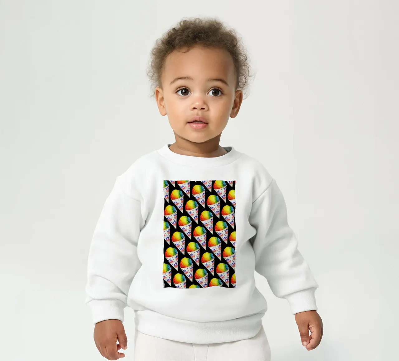 Snow Cone Pattern sweat pour bébé de Kelly Gilleran