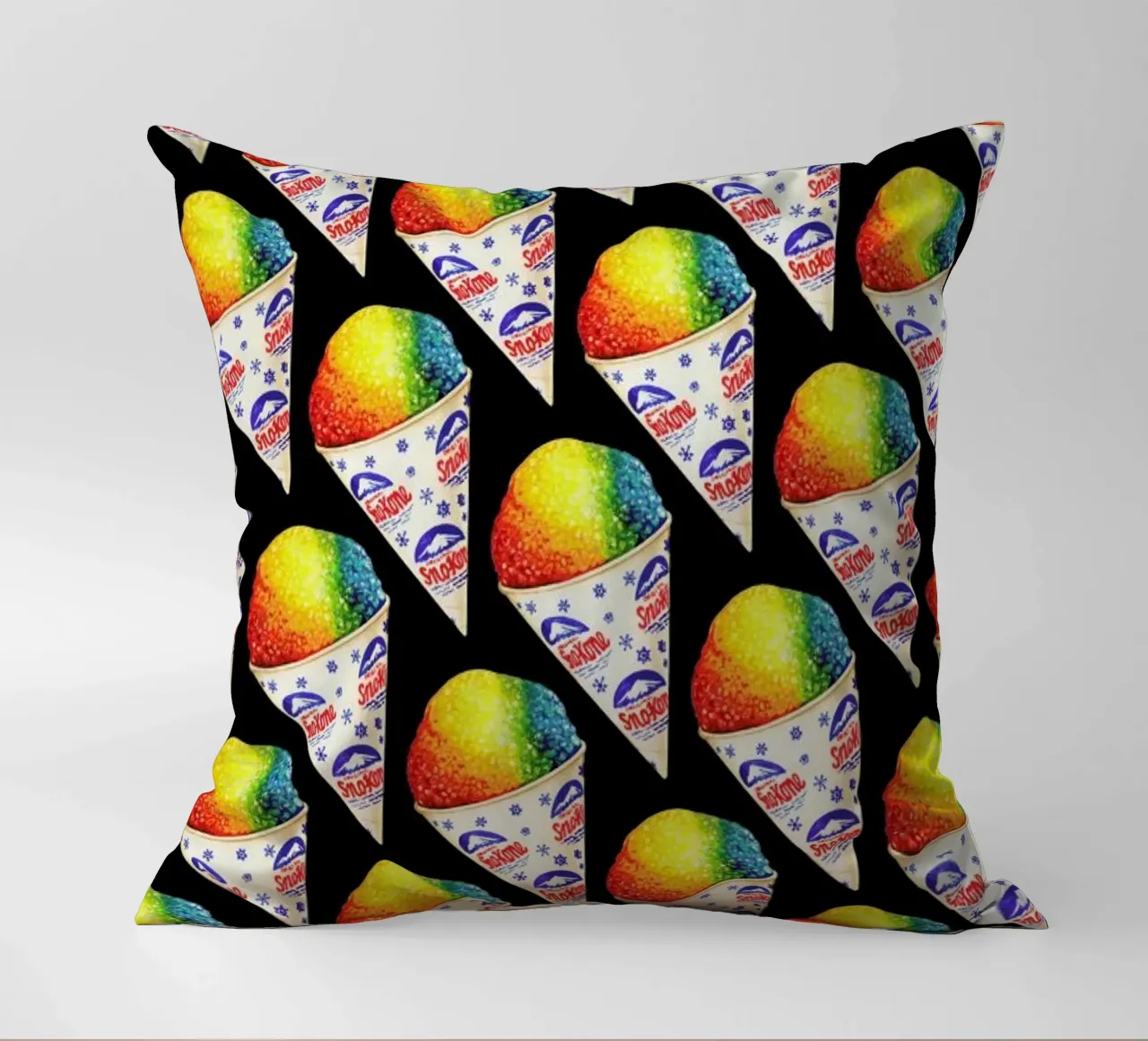 Snow Cone Pattern cuscino da Kelly Gilleran