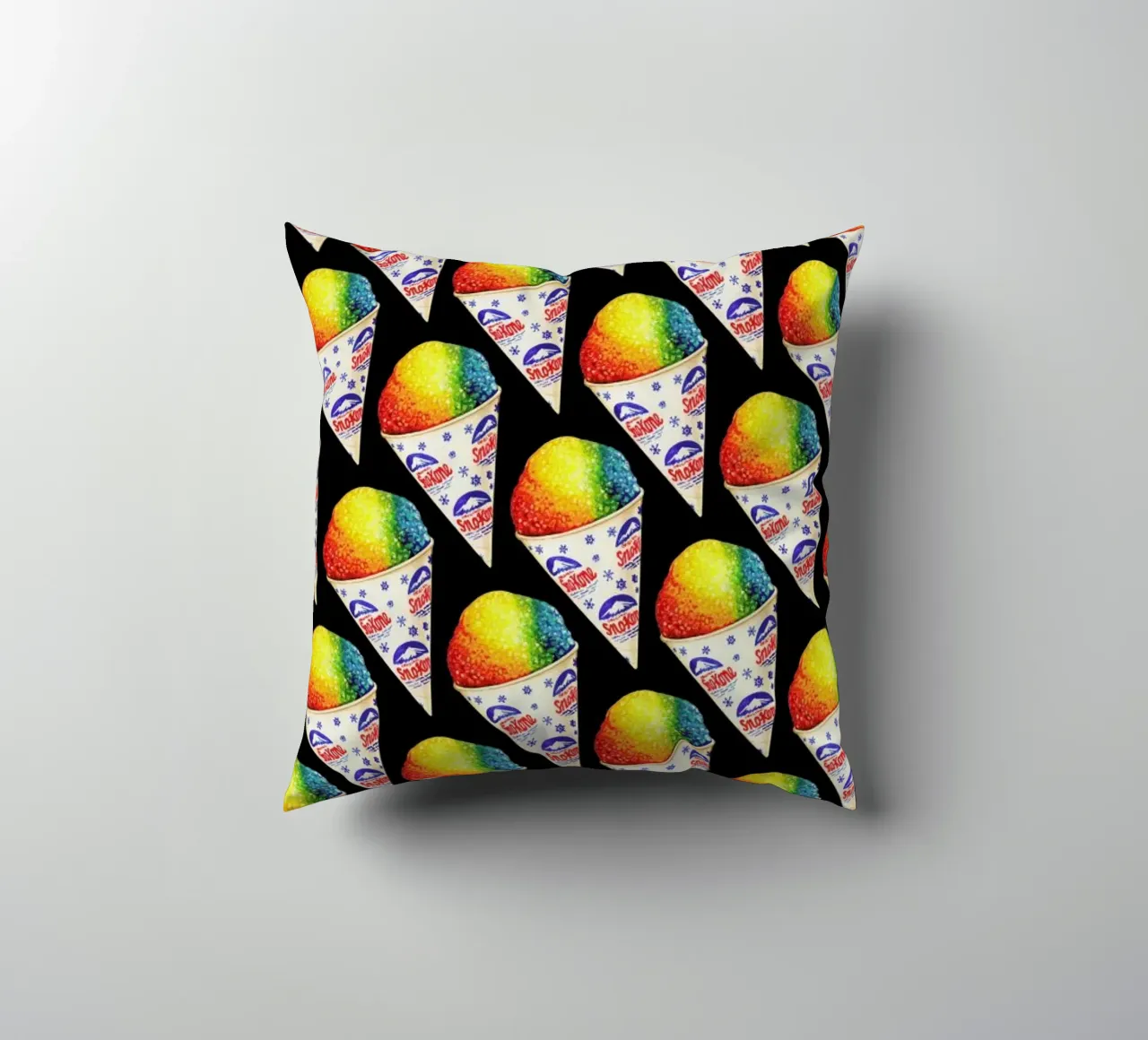 Snow Cone Pattern Kissen von Kelly Gilleran
