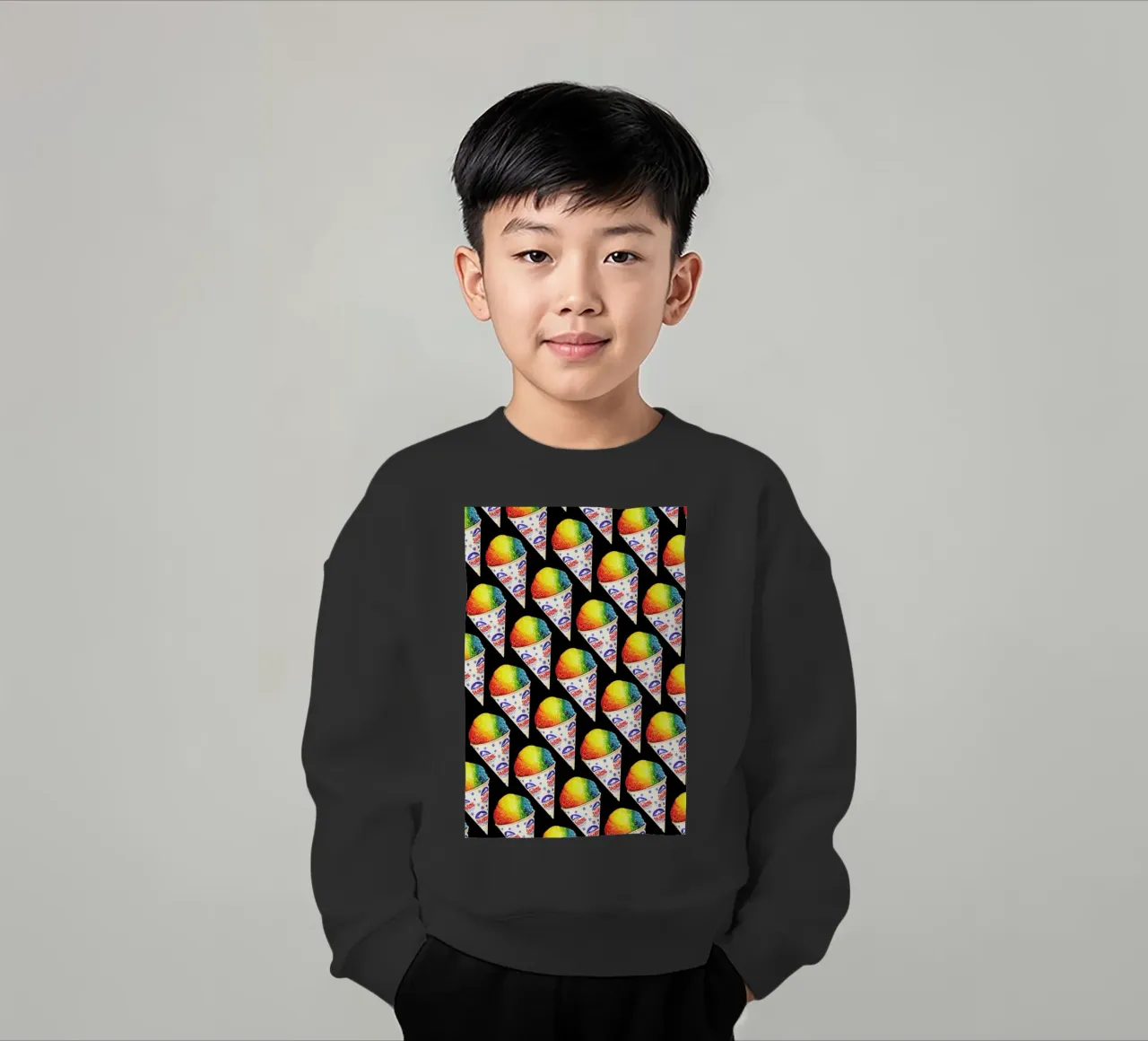 Snow Cone Pattern felpa bambino da Kelly Gilleran