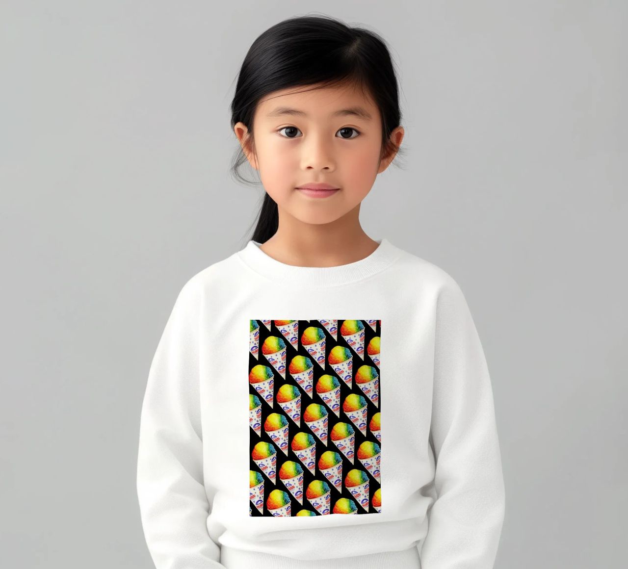Snow Cone Pattern felpa bambino da Kelly Gilleran