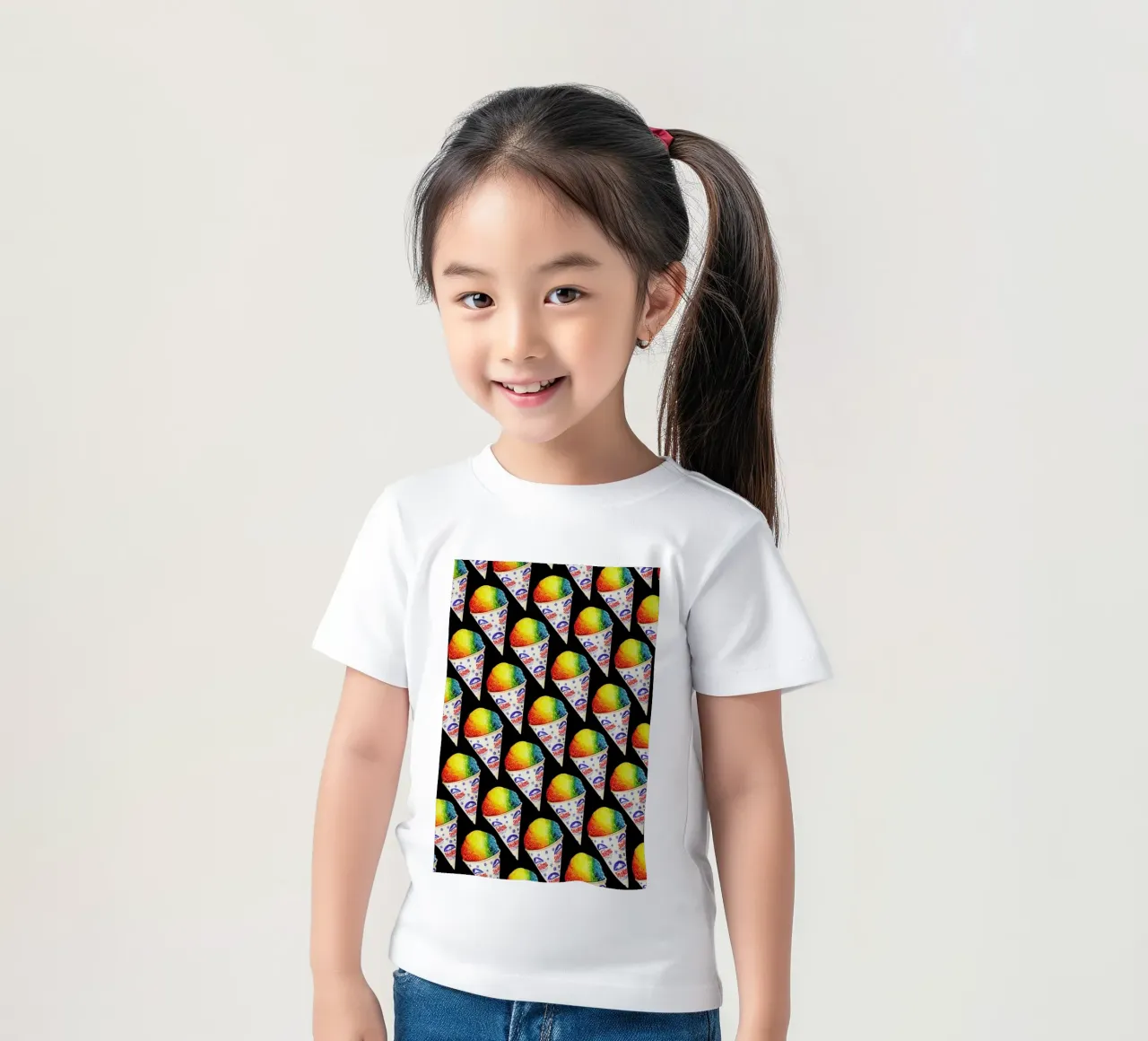 Snow Cone Pattern t-shirt bambini da Kelly Gilleran