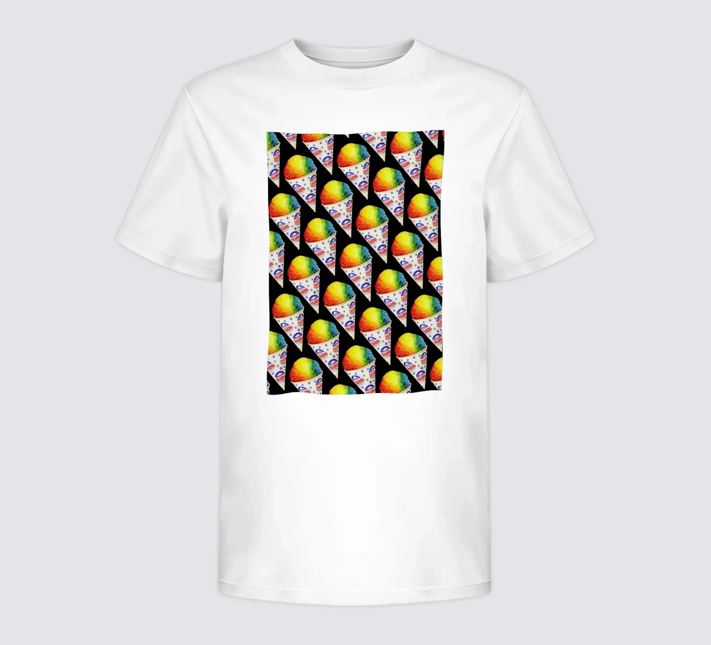 Snow Cone Pattern Kinder T-Shirt von Kelly Gilleran
