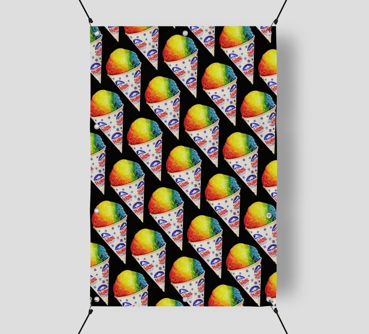 Snow Cone Pattern telo in pvc da Kelly Gilleran