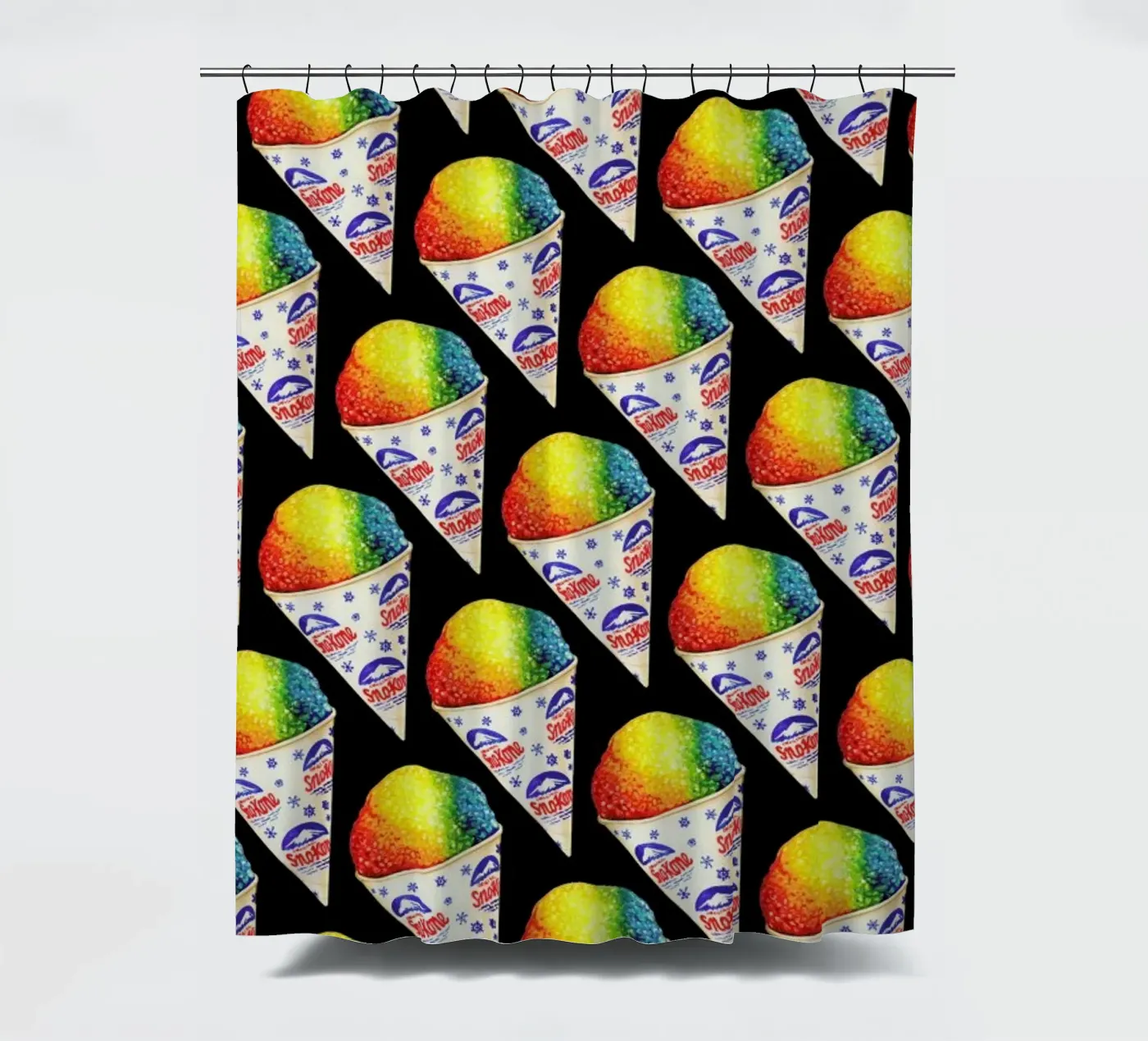 Snow Cone Pattern douchegordijn van Kelly Gilleran