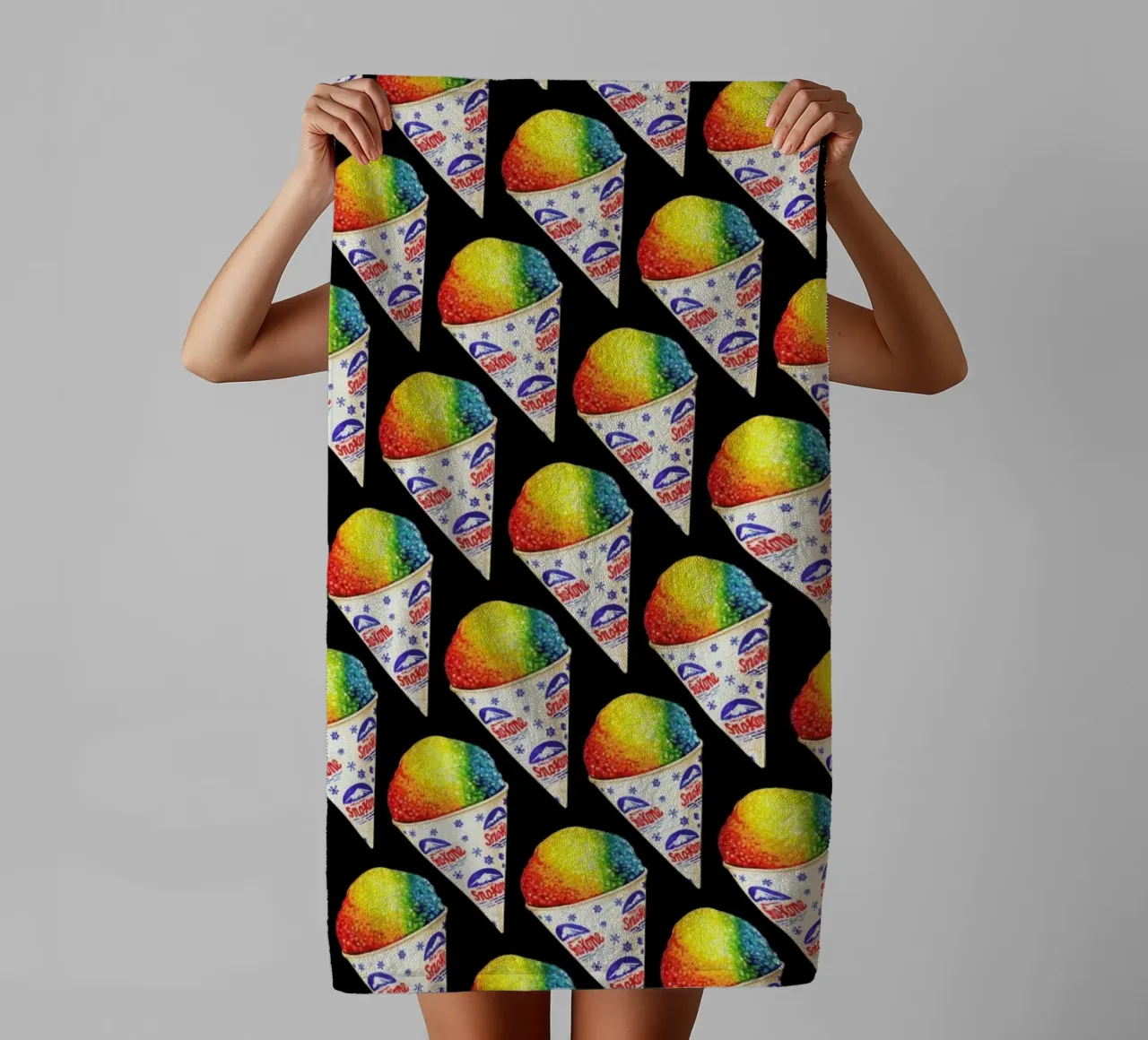 Snow Cone Pattern toalla de baño de Kelly Gilleran