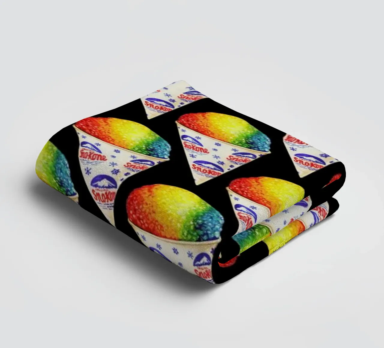 Snow Cone Pattern Handtuch von Kelly Gilleran