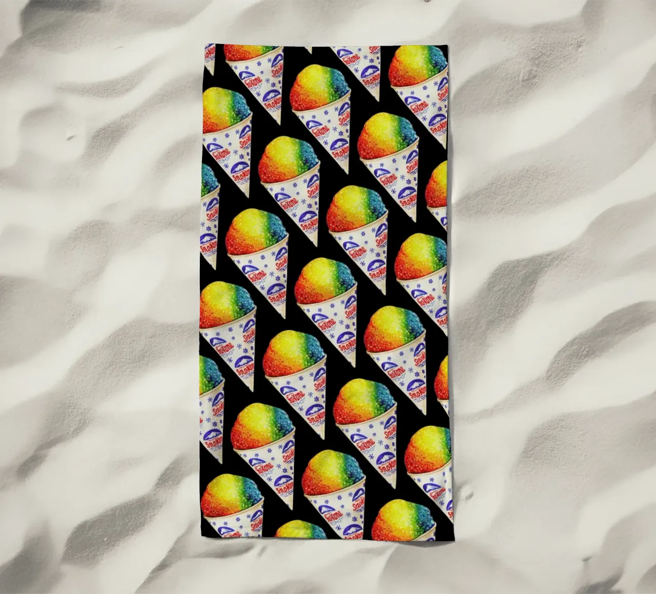Snow Cone Pattern telo mare da Kelly Gilleran