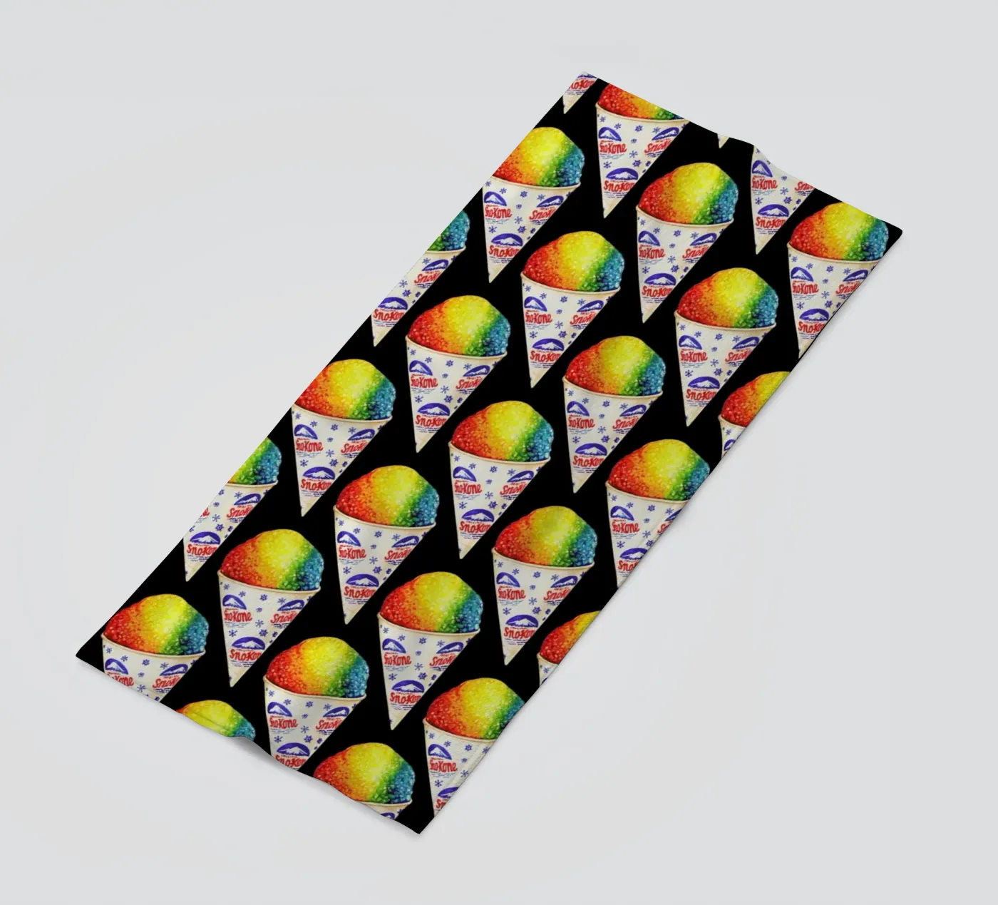 Snow Cone Pattern beach towel by Kelly Gilleran