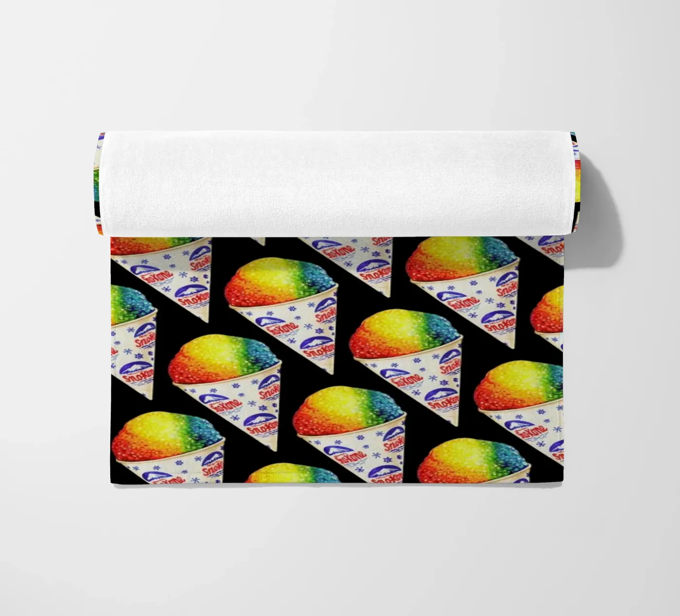 Snow Cone Pattern beach towel by Kelly Gilleran