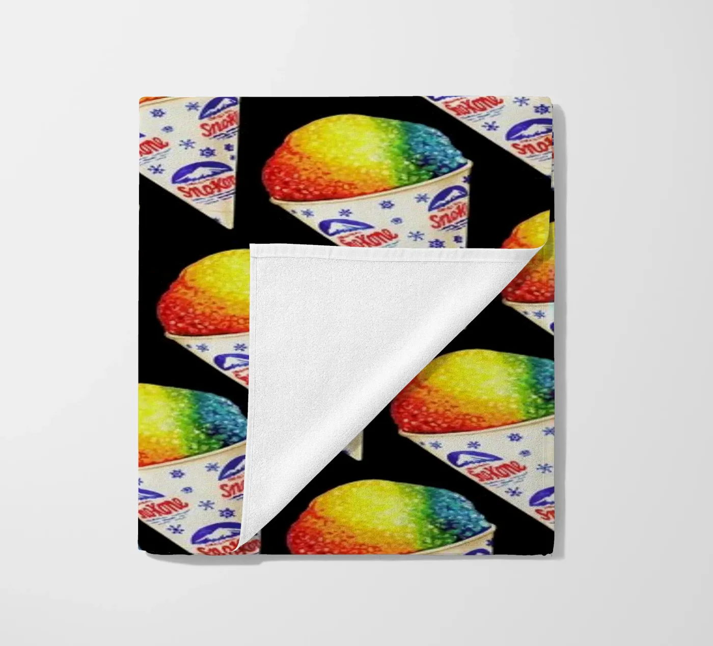 Snow Cone Pattern beach towel by Kelly Gilleran