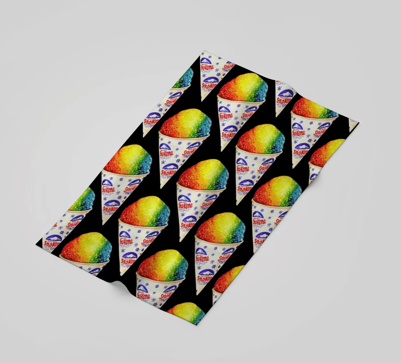 Snow Cone Pattern beach towel by Kelly Gilleran