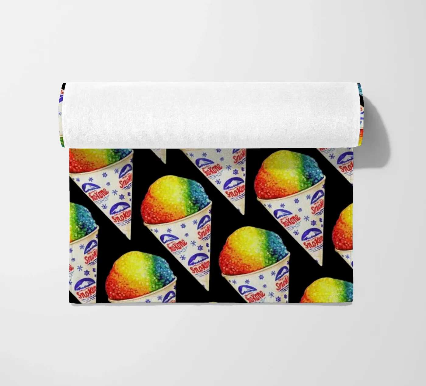 Snow Cone Pattern beach towel by Kelly Gilleran