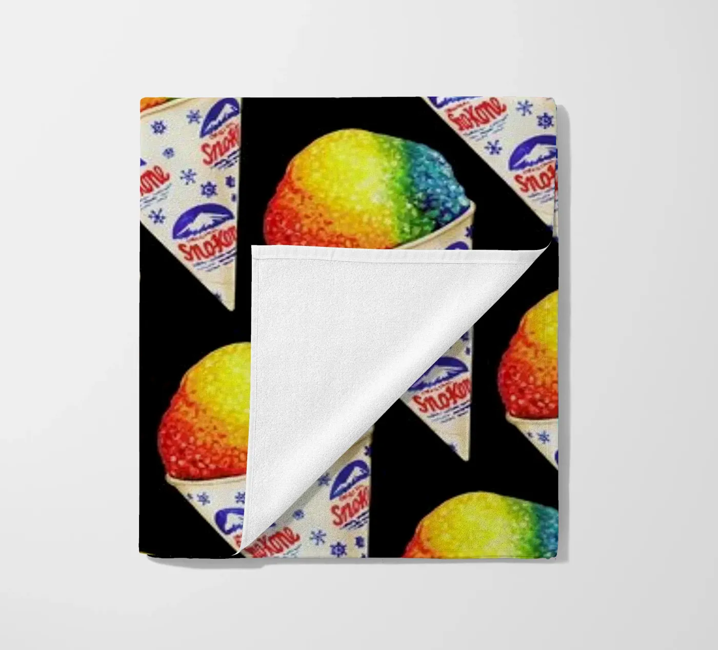 Snow Cone Pattern beach towel by Kelly Gilleran