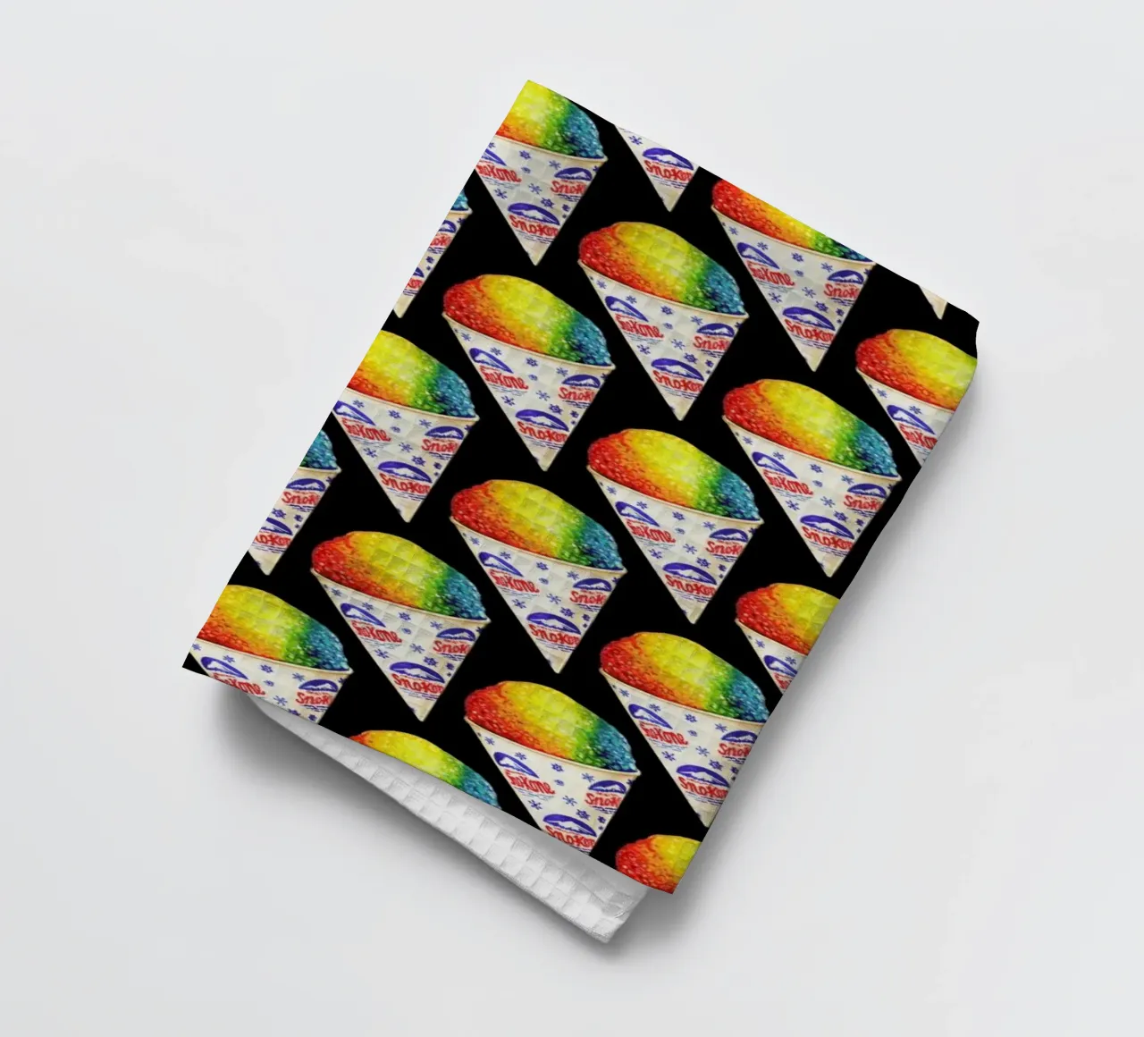 Snow Cone Pattern Geschirrtuch von Kelly Gilleran