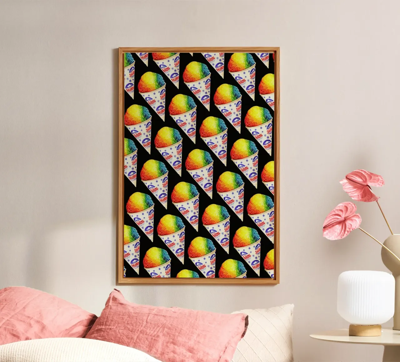 Snow Cone Pattern alluminio dibond da Kelly Gilleran