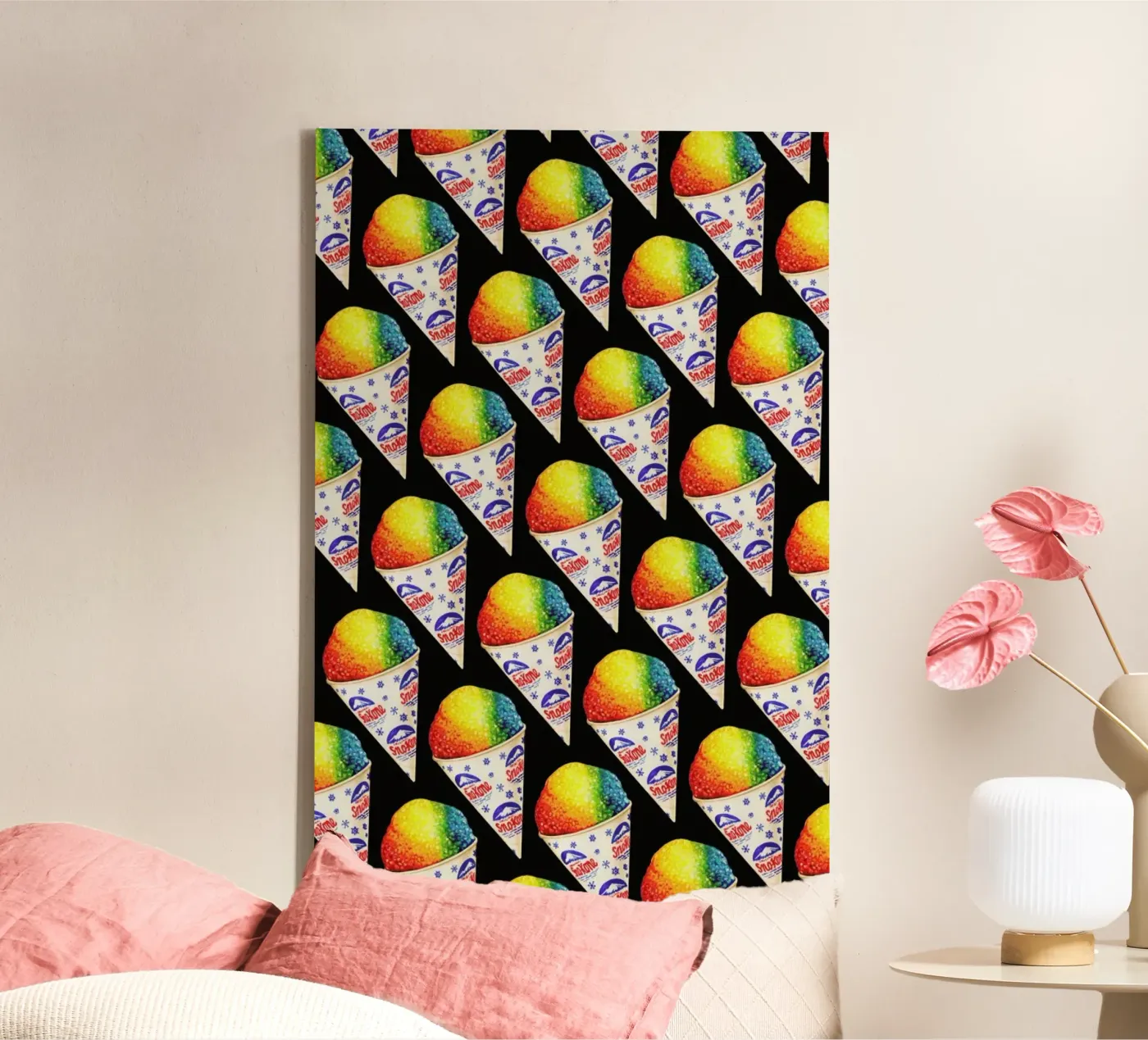 Snow Cone Pattern canvas van Kelly Gilleran