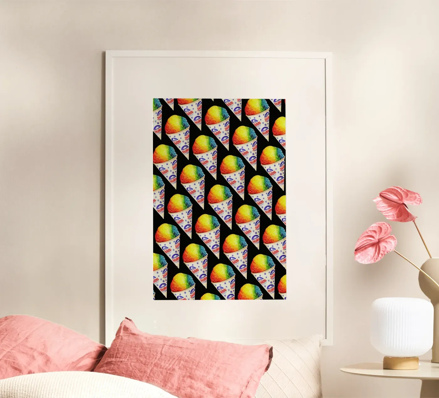 Snow Cone Pattern poster van Kelly Gilleran