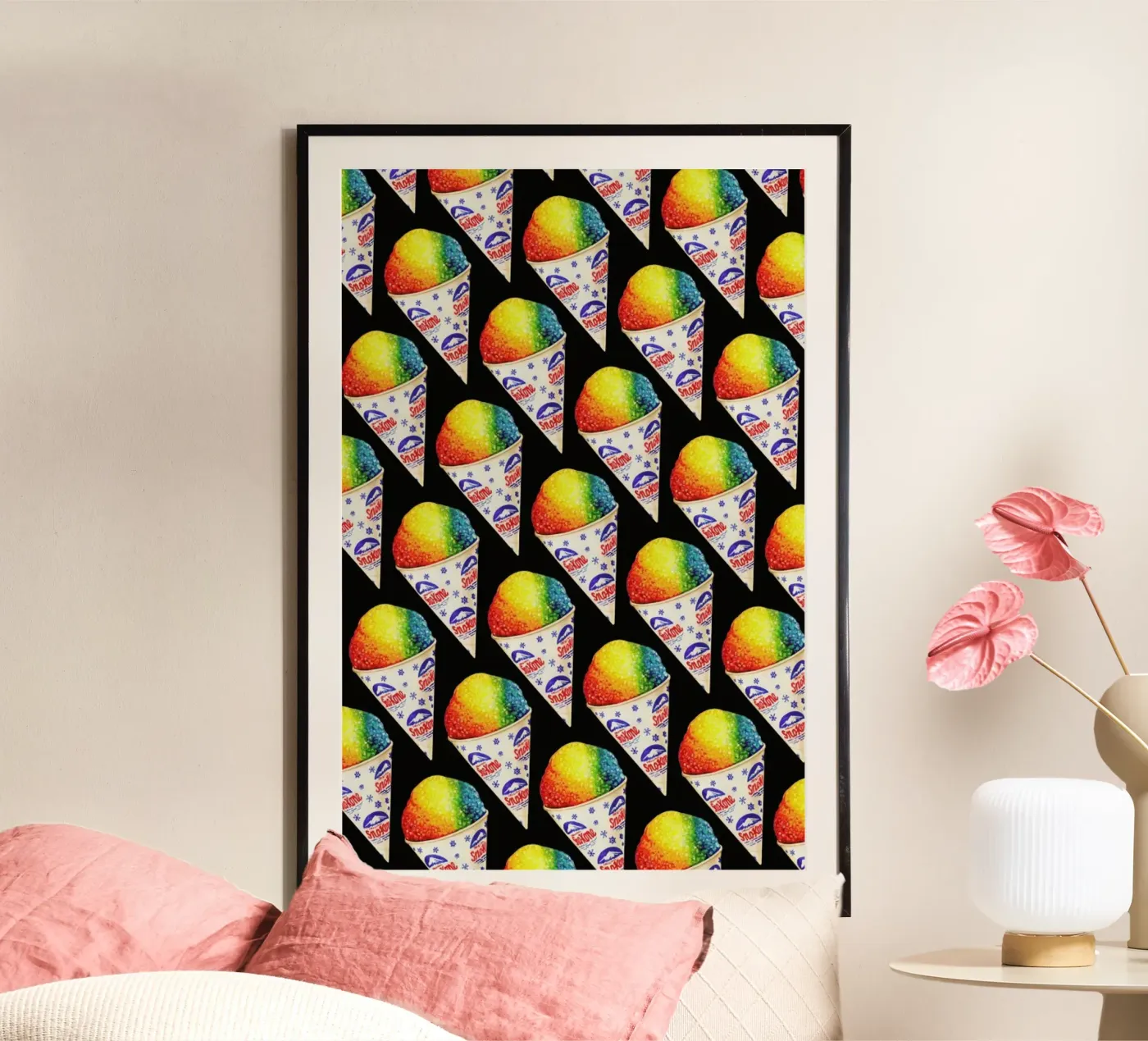 Snow Cone Pattern poster van Kelly Gilleran