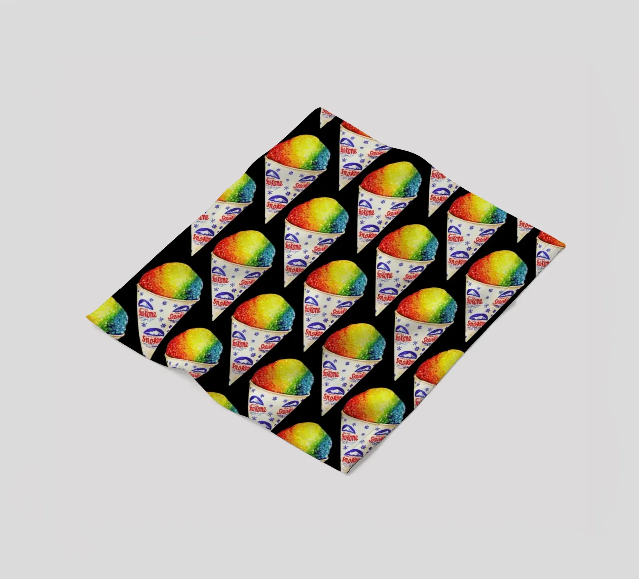 Snow Cone Pattern Fleecedecke von Kelly Gilleran