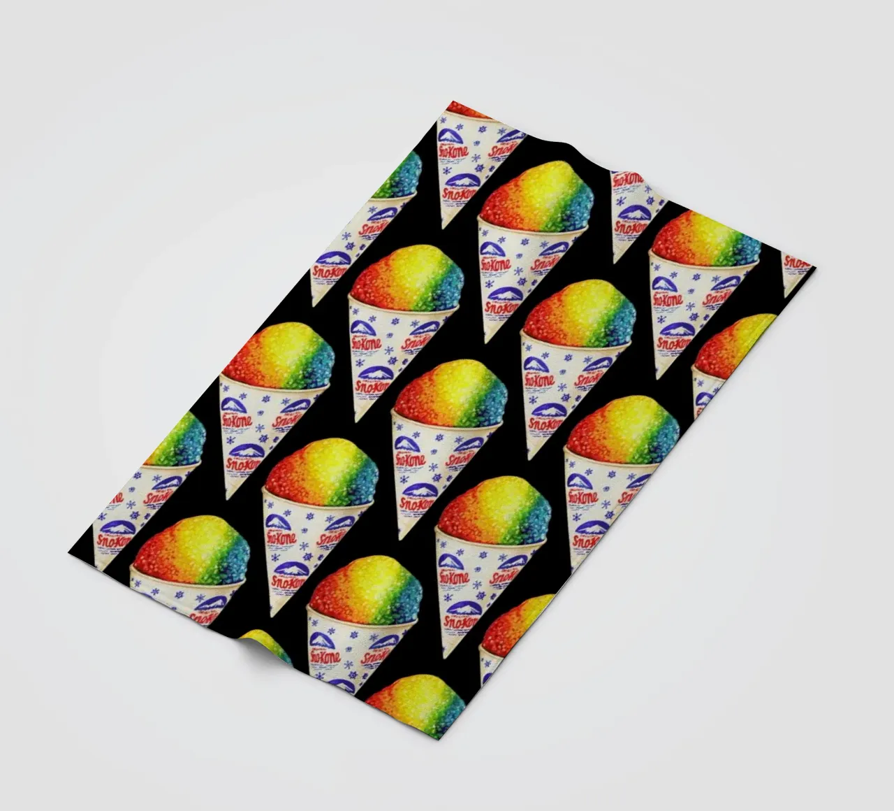 Snow Cone Pattern Fleecedecke von Kelly Gilleran