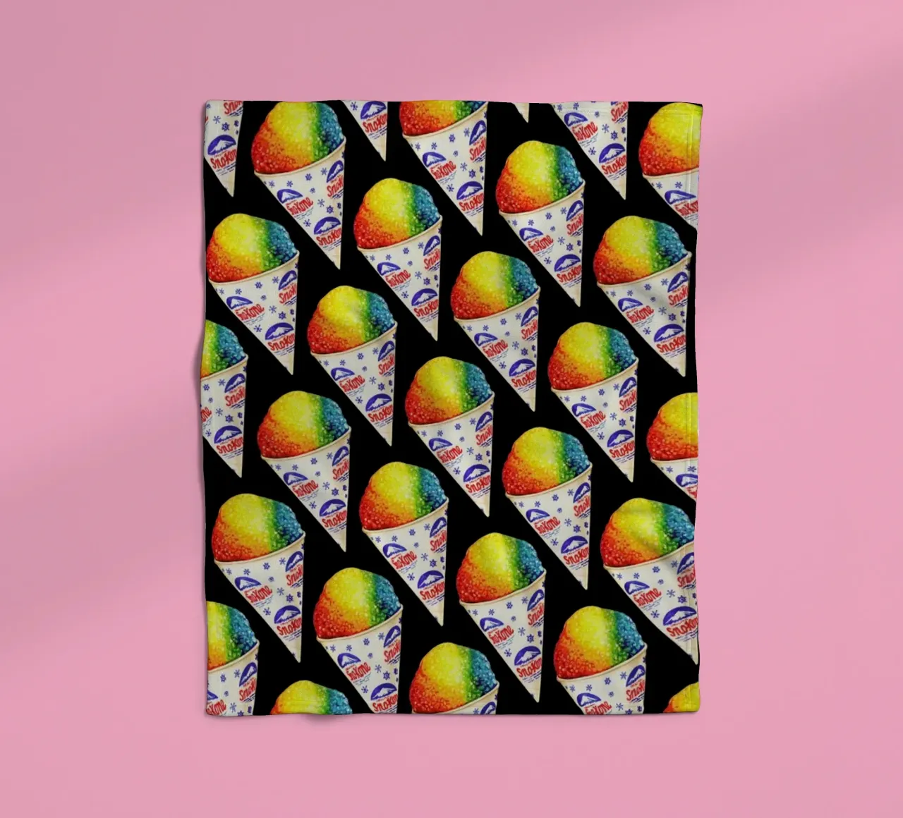 Snow Cone Pattern Fleecedecke von Kelly Gilleran