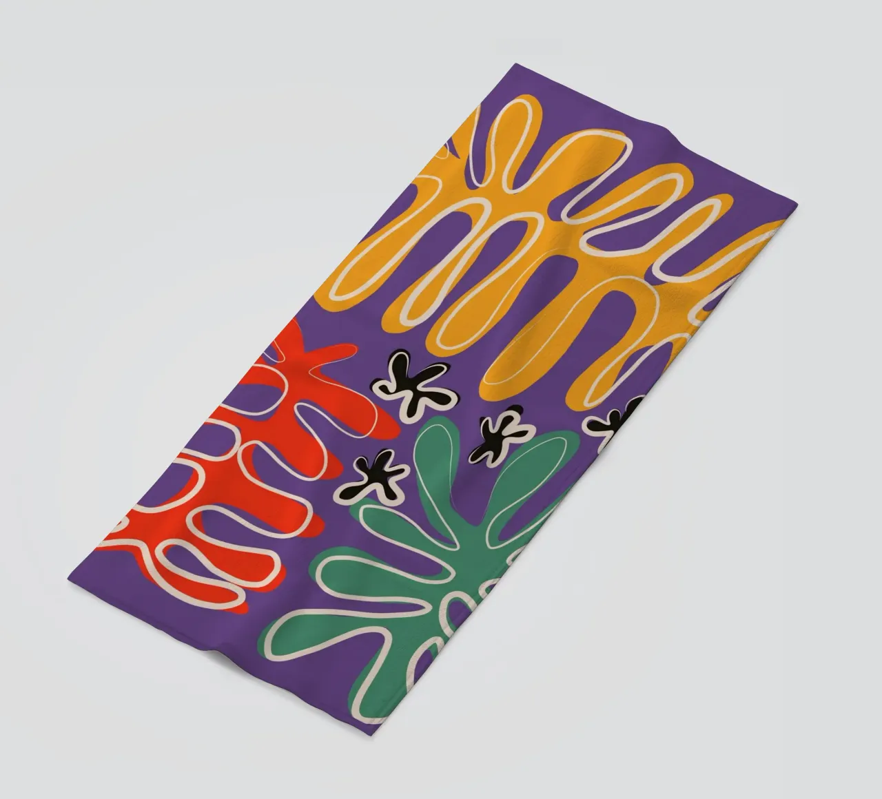 Corallo groovy telo mare da Little Dean