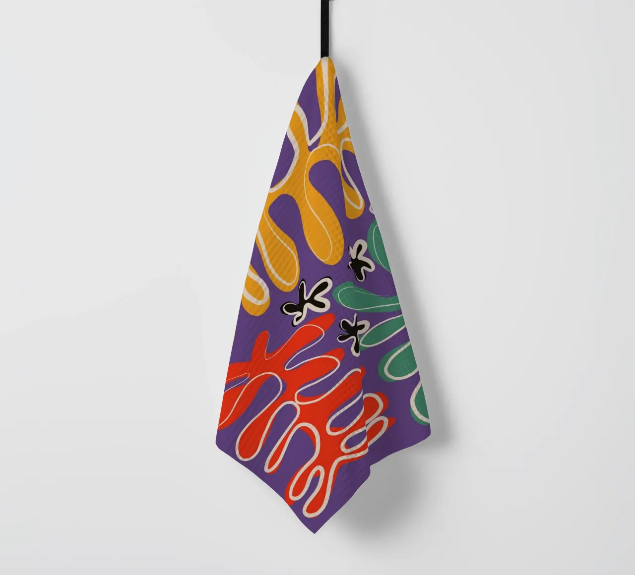 Corallo groovy canovaccio da cucina da Little Dean