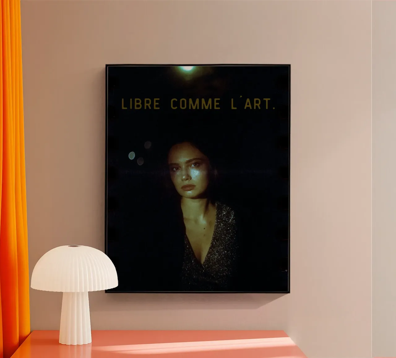 Libre comme l´art. plexiglass da ONPOINT COLLECTIV