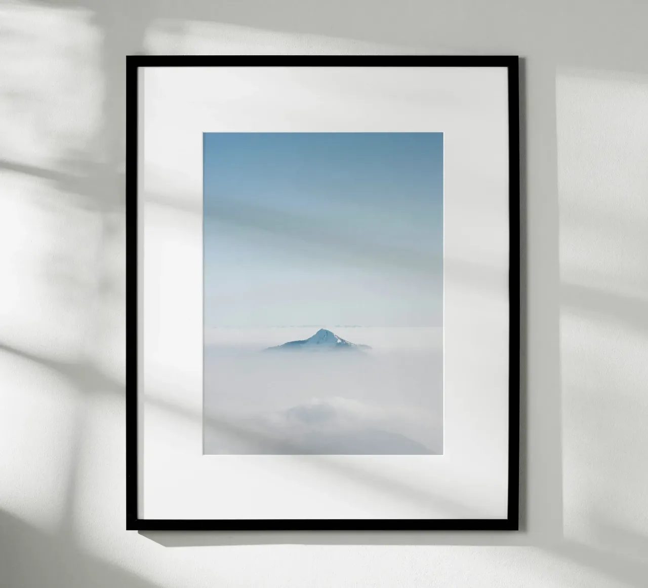 top mountain hide in cloud carta hahnemühle da Keyn