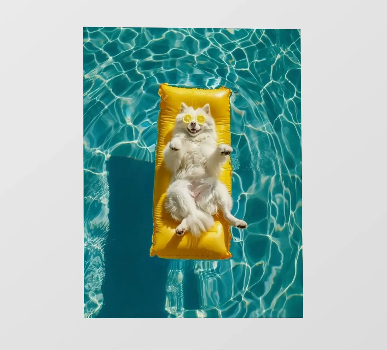 dog chill on float pellicola backlit da Keyn