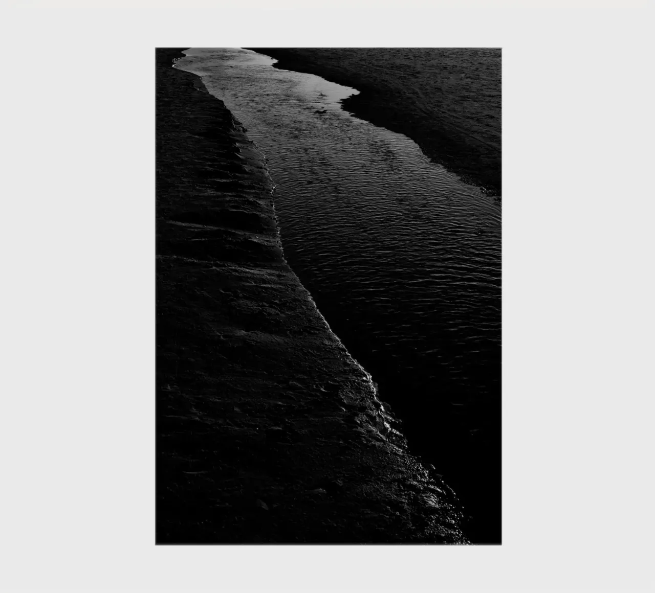 Dark River I notebook by Tal Paz-Fridman