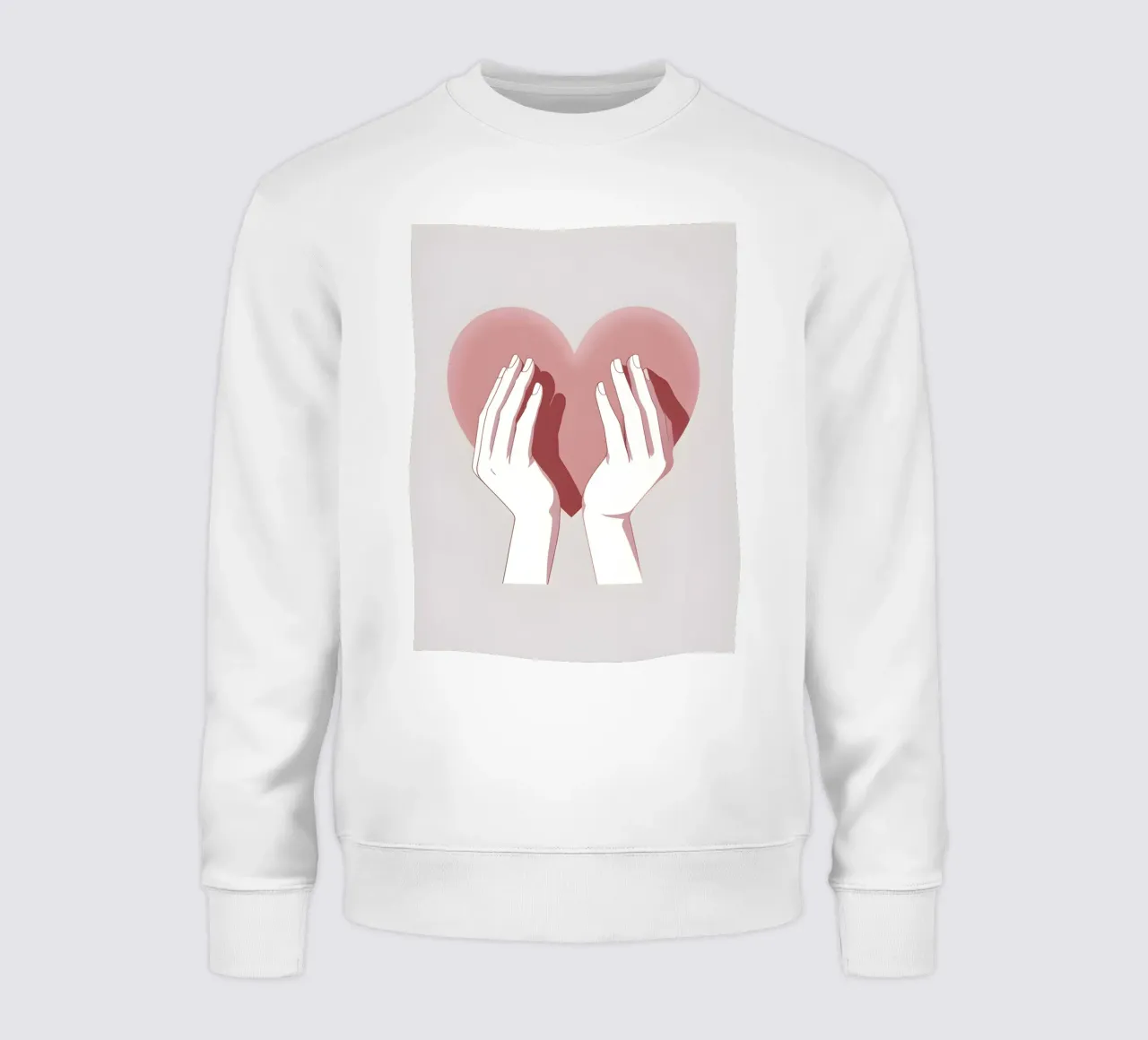 Mani a forma di cuore felpa da LIFESTYLE OBJECTS