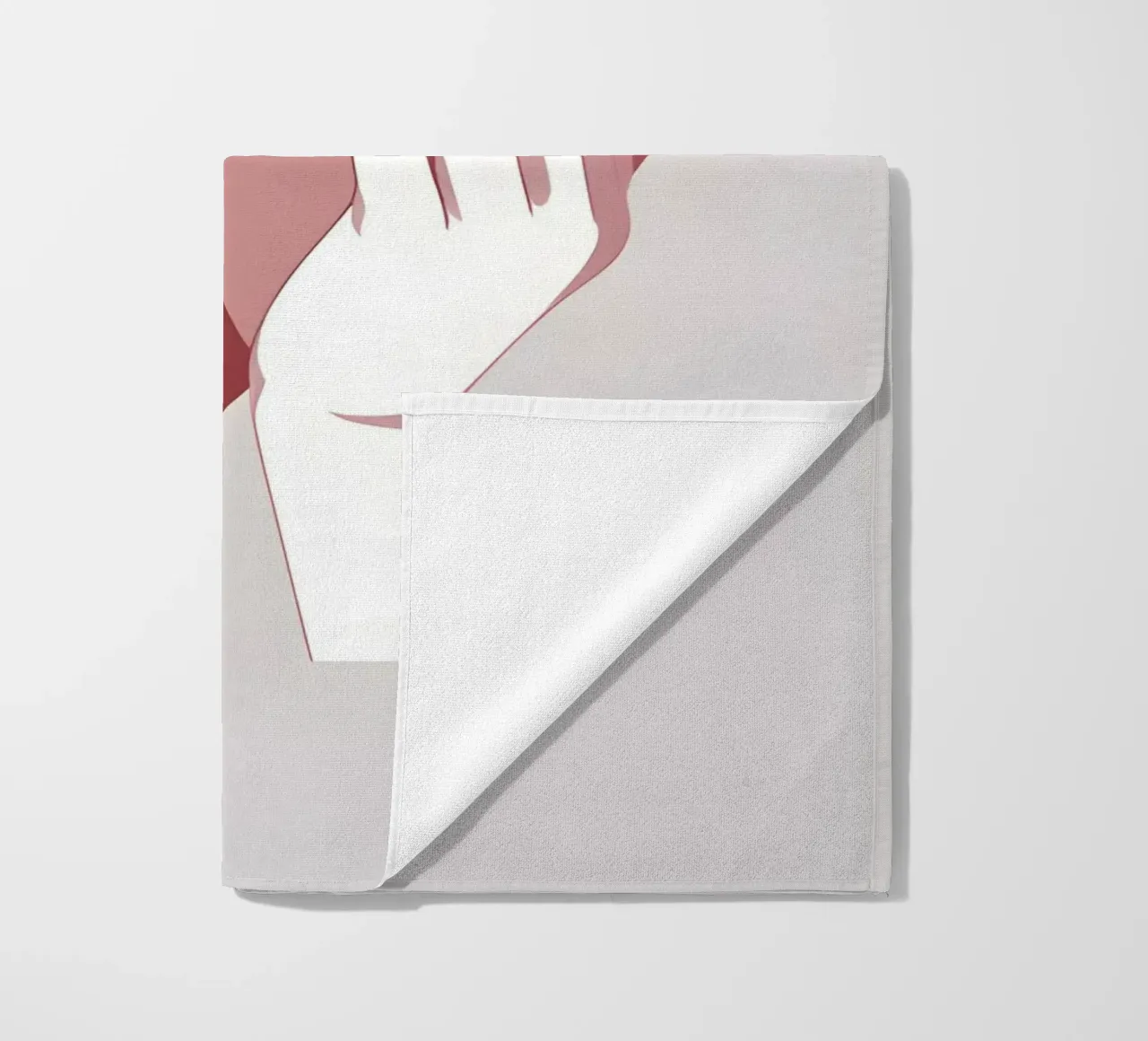Mani a forma di cuore telo mare da LIFESTYLE OBJECTS