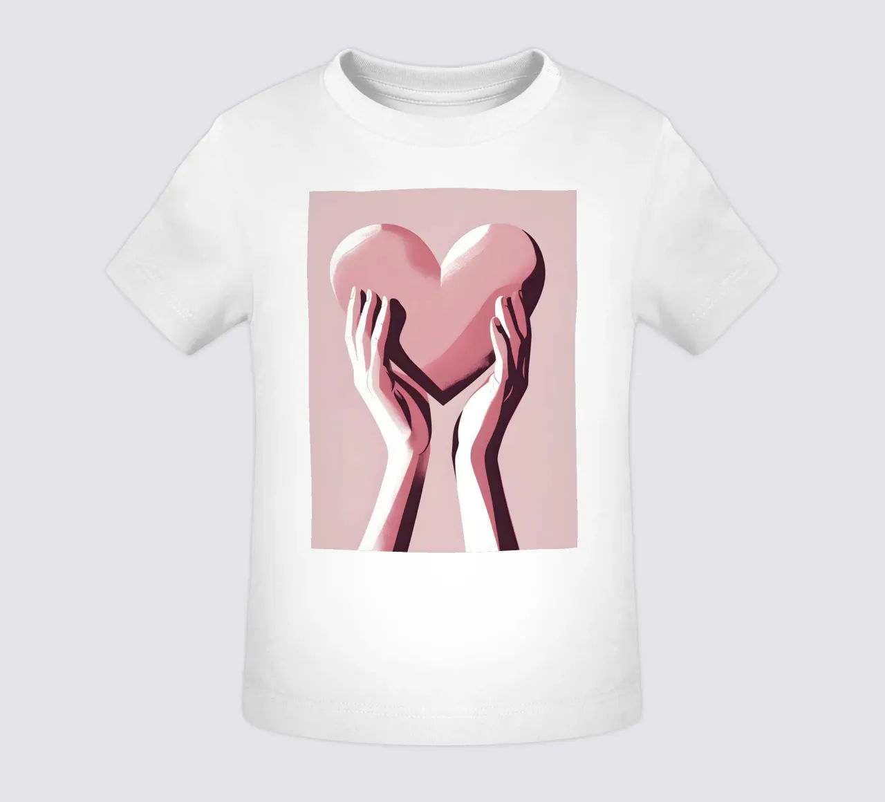 Mani a forma di cuore maglietta neonato da LIFESTYLE OBJECTS